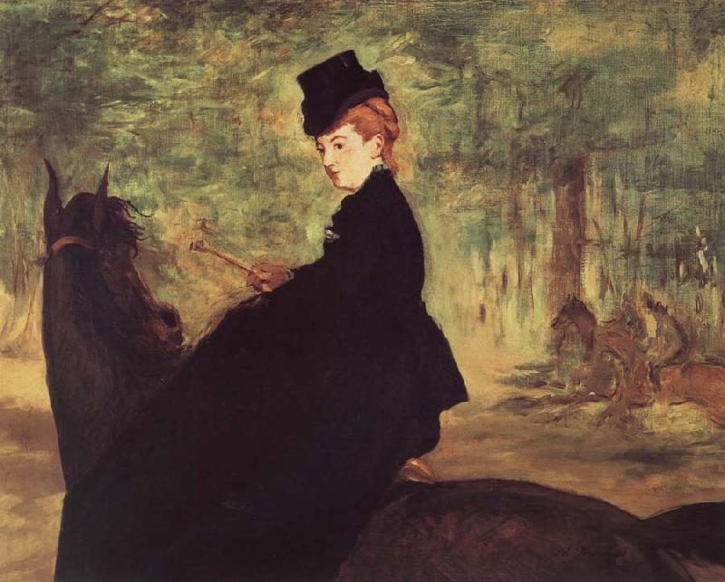 Edouard Manet The horseman